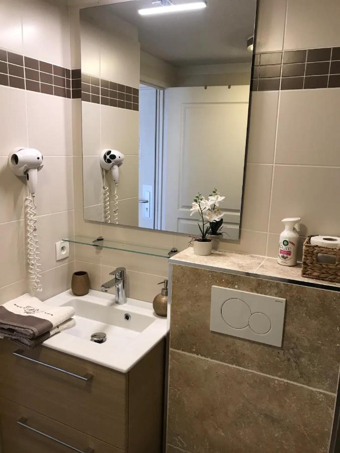 Cote D'Azur Joli Studio 50M Plage, Climatisation , Parking. Villeneuve-Loubet Esterno foto