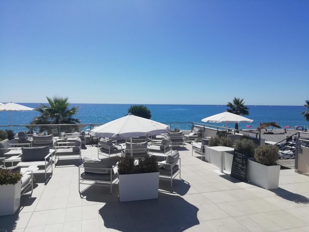 Cote D'Azur Joli Studio 50M Plage, Climatisation , Parking. Villeneuve-Loubet Esterno foto